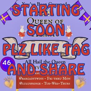 GAME 46 IS COMING SOON
PLEASE PLAY ON GAME 45
LIKE, TAG & SHARE 💜⚜️💜
